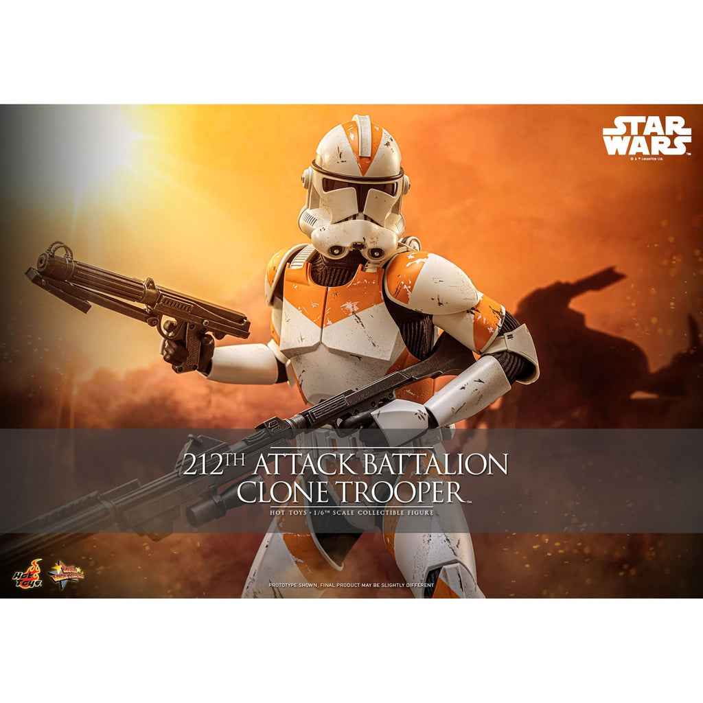 Product image Star Wars: The Clone Wars – 212th Attack Battalion Clone Trooper Action Figure 1:6