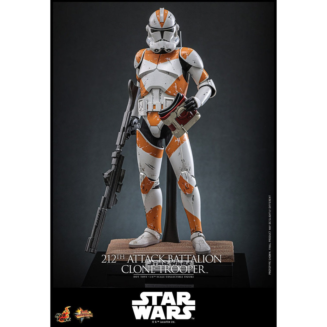 Product image Star Wars: The Clone Wars – 212th Attack Battalion Clone Trooper Action Figure 1:6