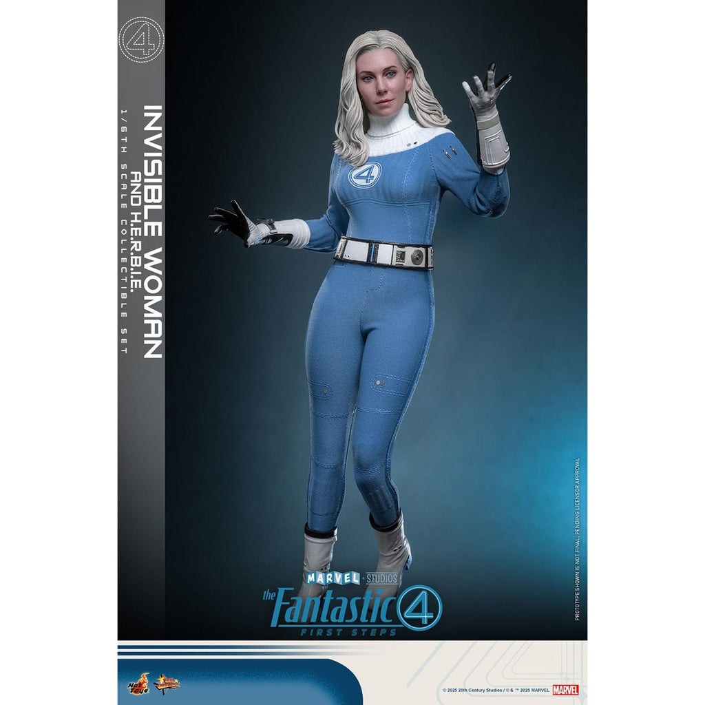 Product image The Fantastic Four - Invisible Woman & H.E.R.B.I.E. Masterpiece 1:6 Action Figure Set
