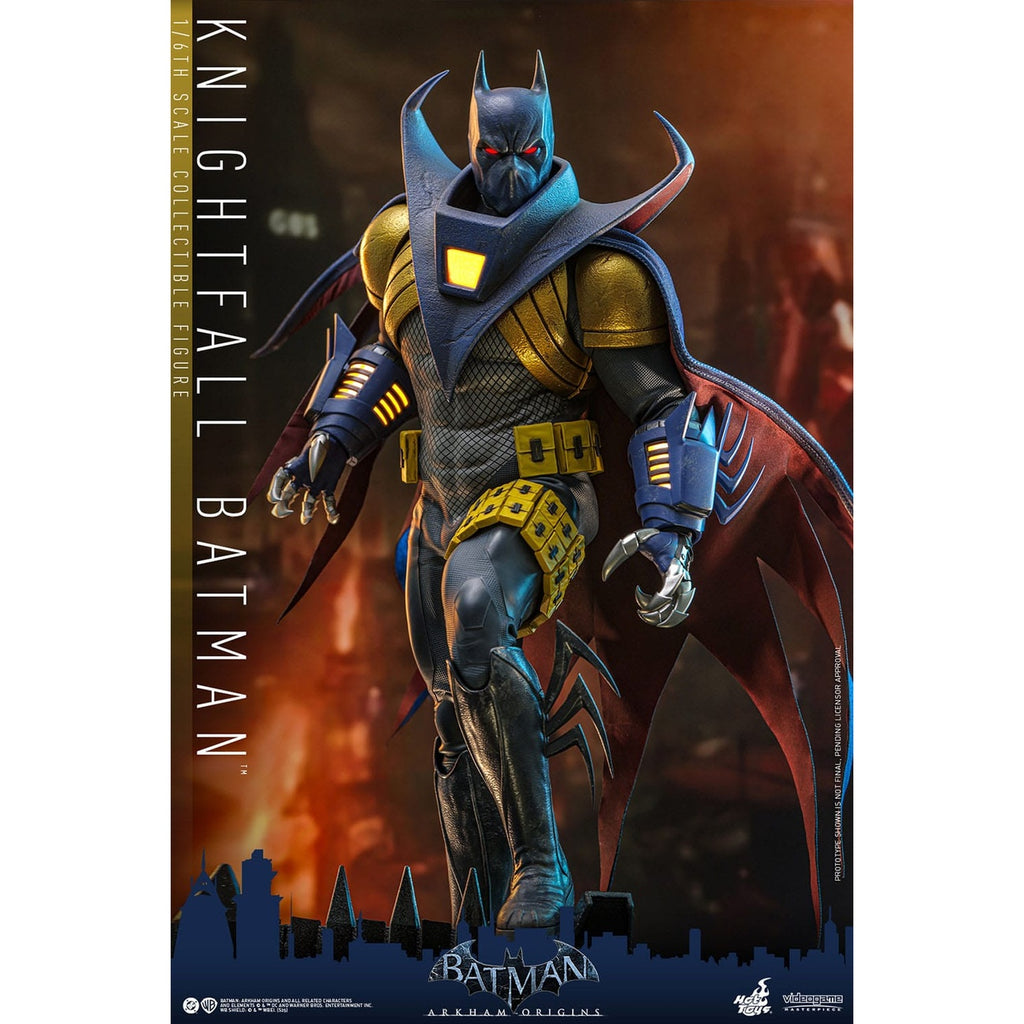 Imagen del producto Batman: Arkham Origins – Figura de acción Knightfall Batman Masterpiece 1:6