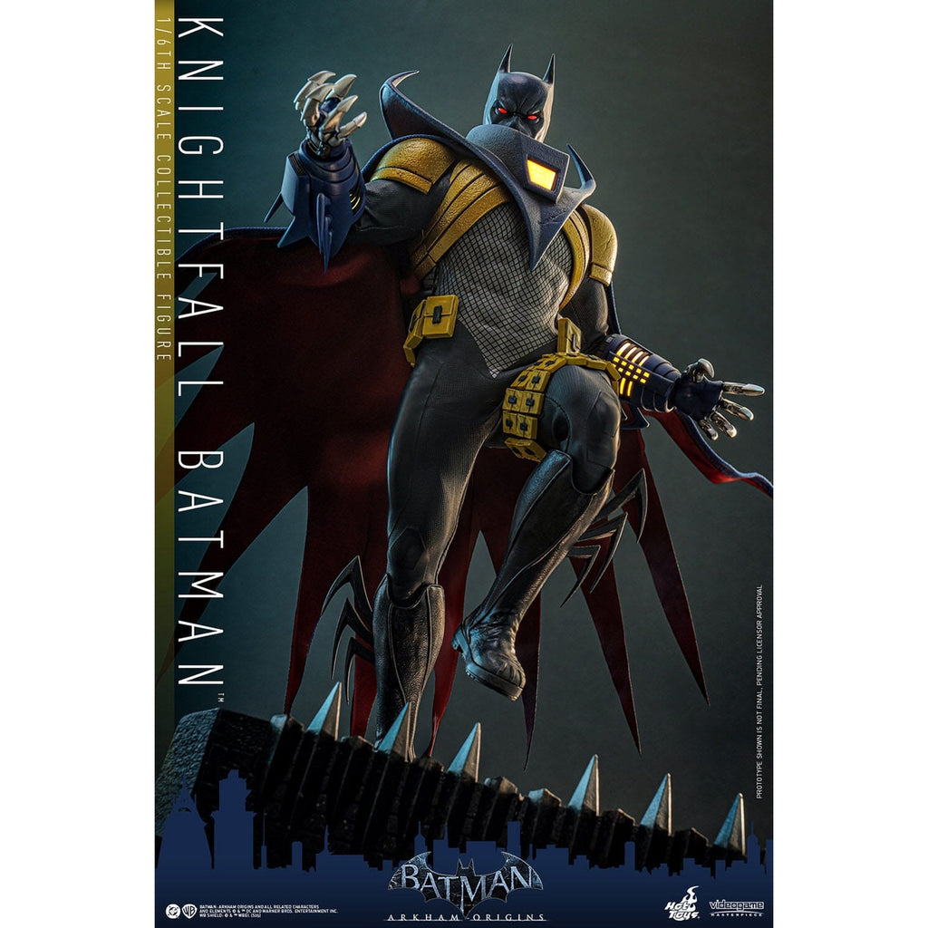 Imagen del producto Batman: Arkham Origins – Figura de acción Knightfall Batman Masterpiece 1:6