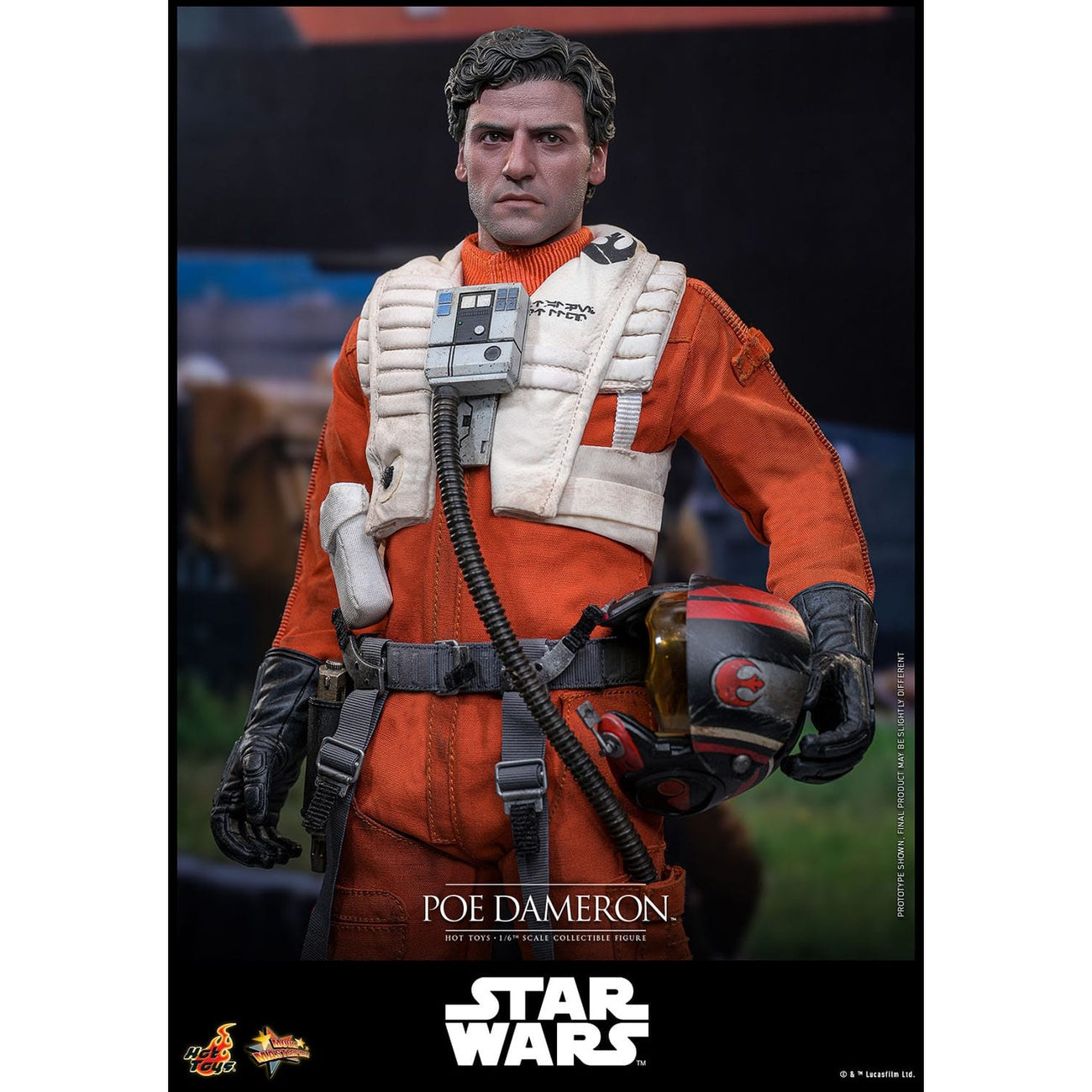 Imagen del producto Star Wars - Figura de acción Poe Dameron 1:6