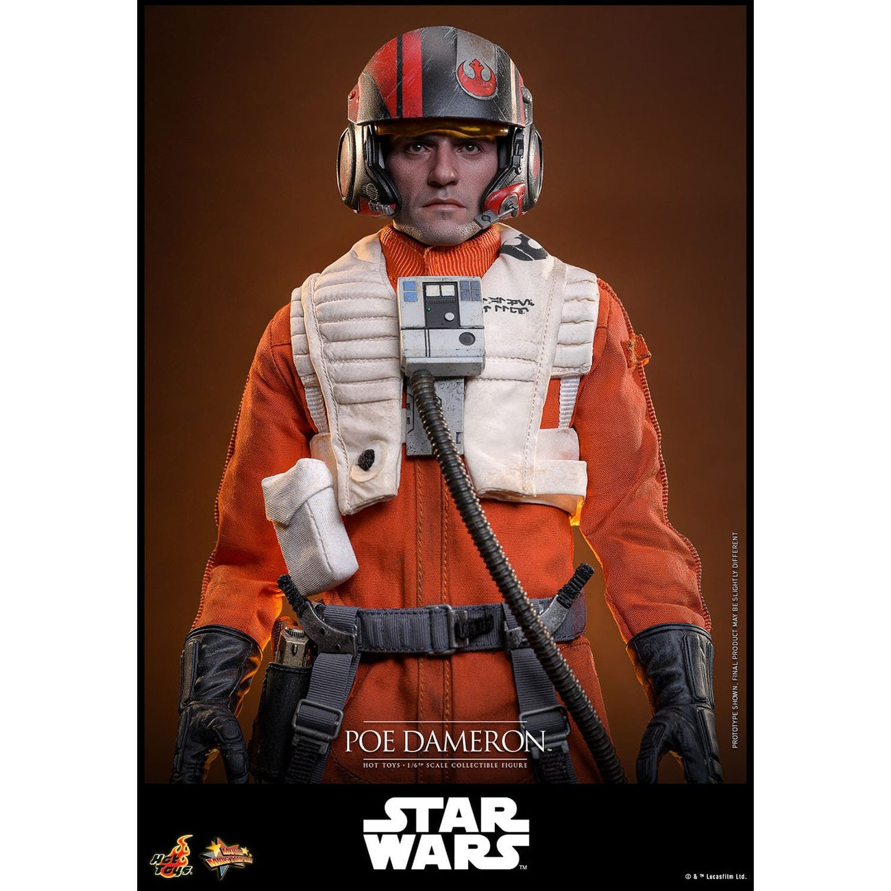 Imagen del producto Star Wars - Figura de acción Poe Dameron 1:6
