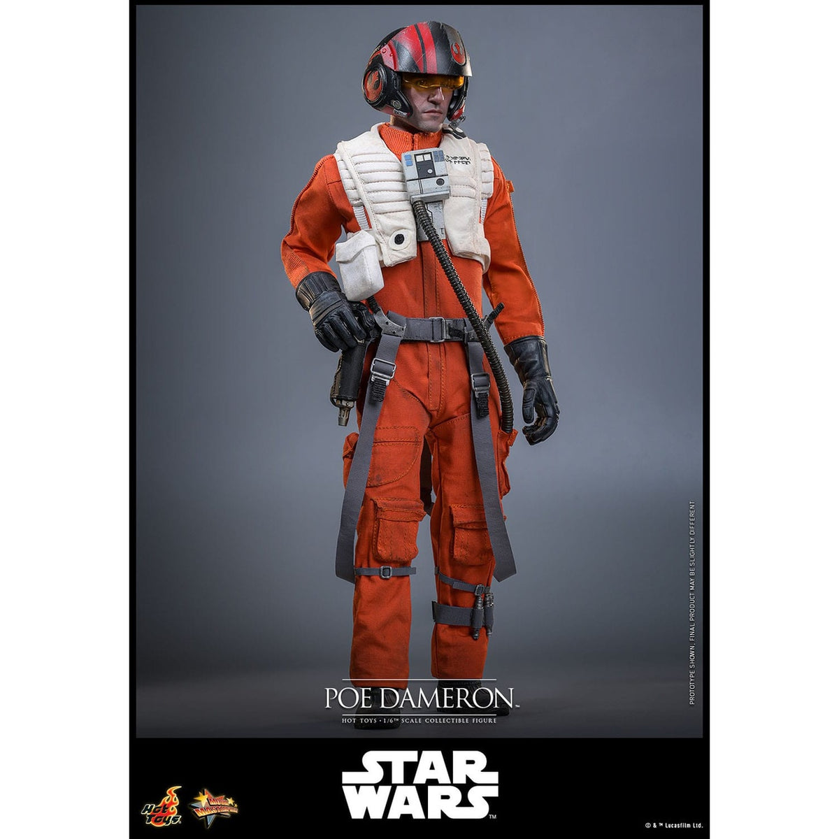 Imagen del producto Star Wars - Figura de acción Poe Dameron 1:6