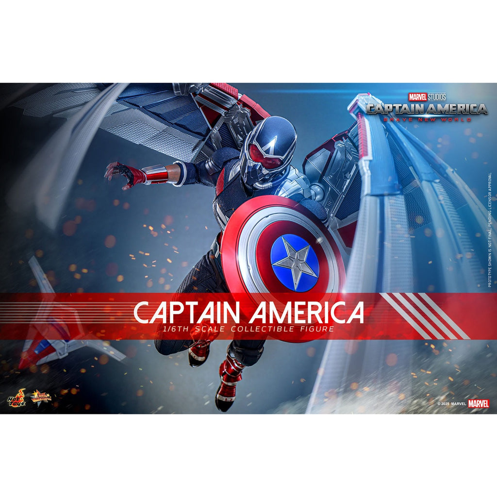 Imagen del producto Captain America: Brave New World - Figura de acción Captain America Masterpiece 1:6