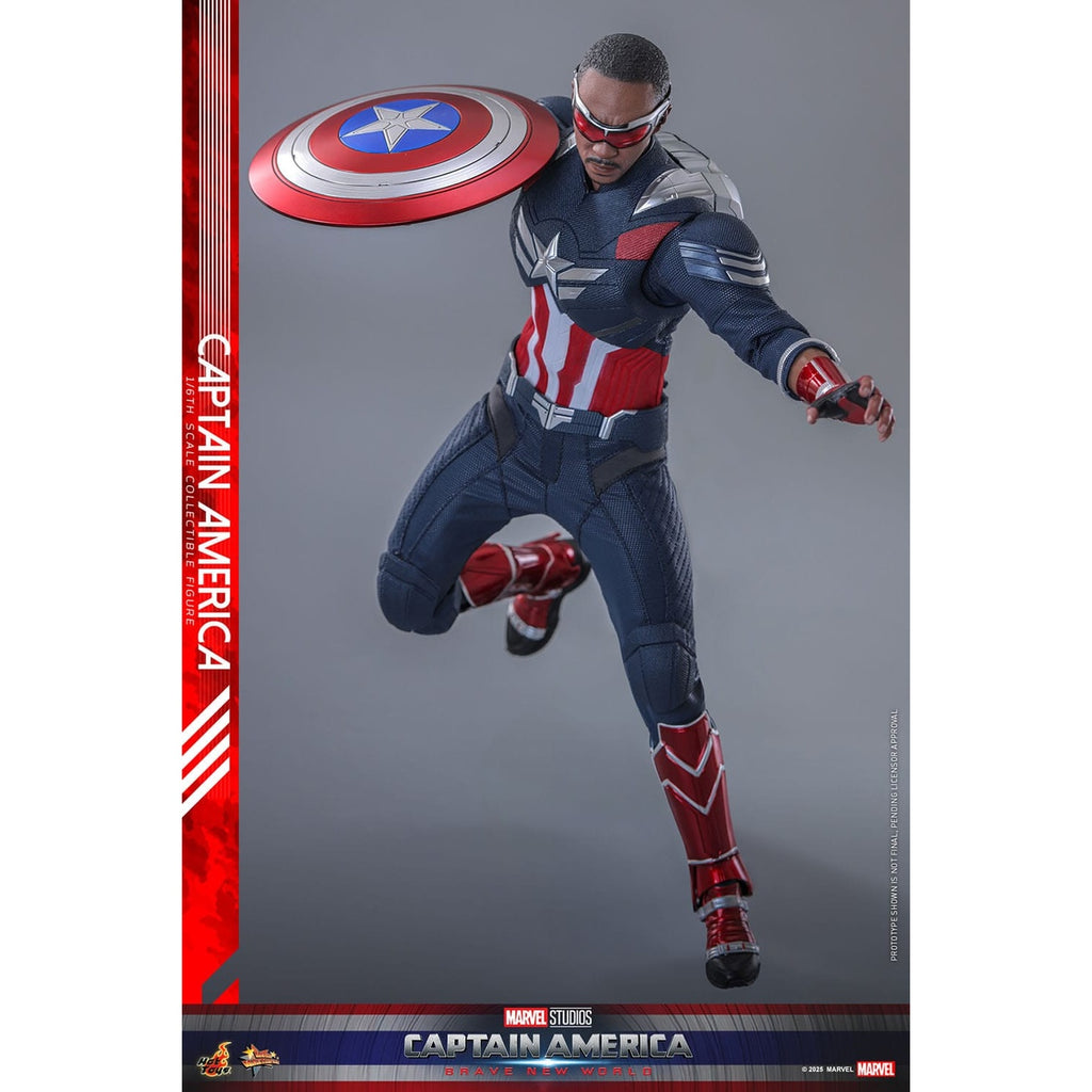 Imagen del producto Captain America: Brave New World - Figura de acción Captain America Masterpiece 1:6