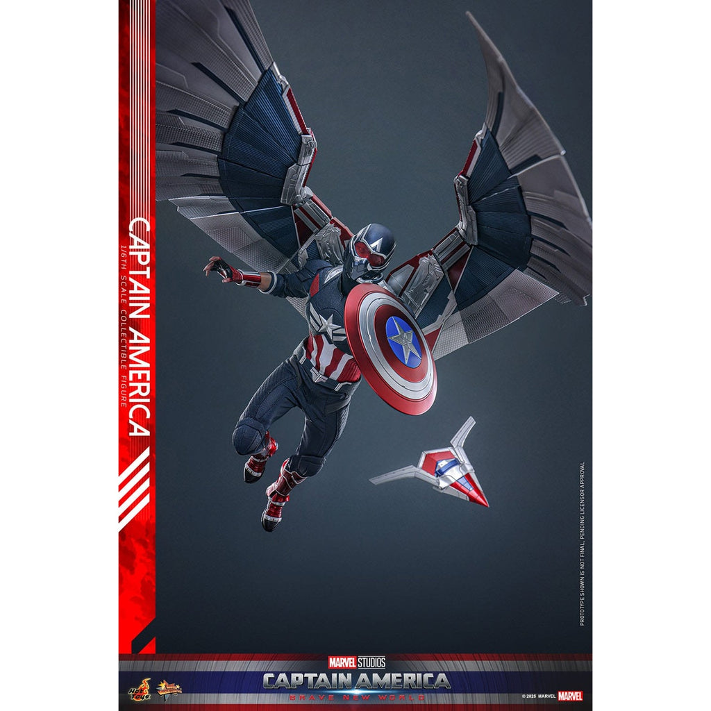 Imagen del producto Captain America: Brave New World - Figura de acción Captain America Masterpiece 1:6