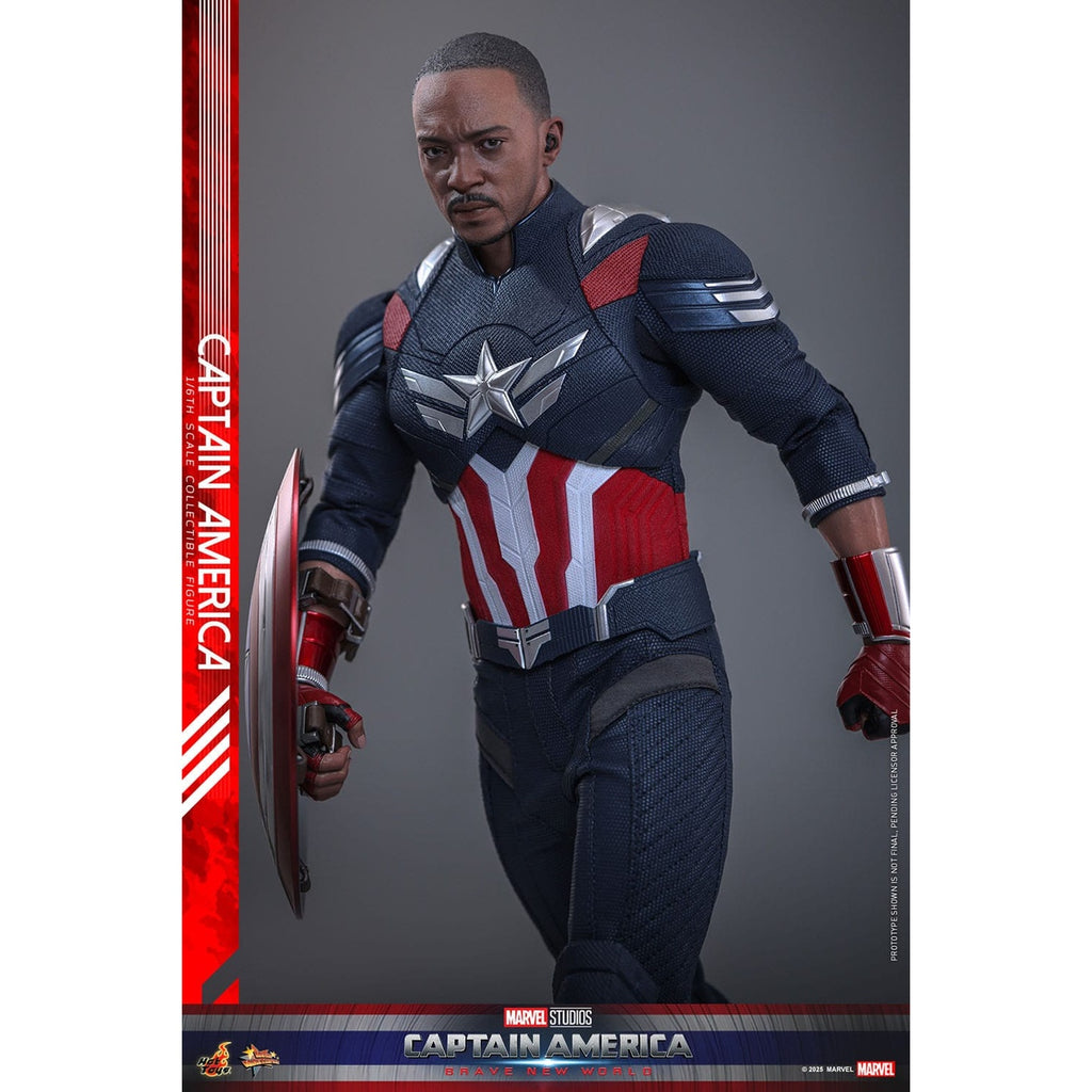 Imagen del producto Captain America: Brave New World - Figura de acción Captain America Masterpiece 1:6