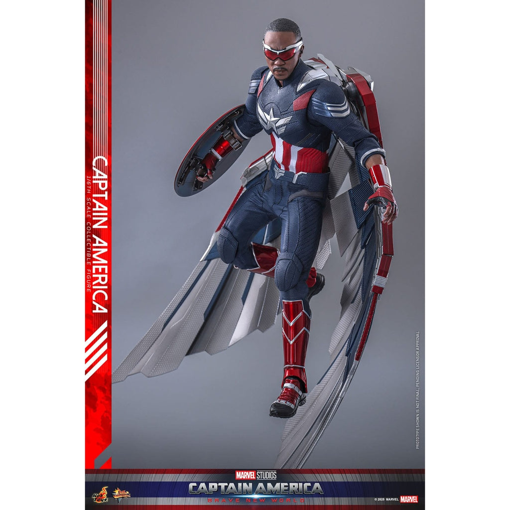 Imagen del producto Captain America: Brave New World - Figura de acción Captain America Masterpiece 1:6