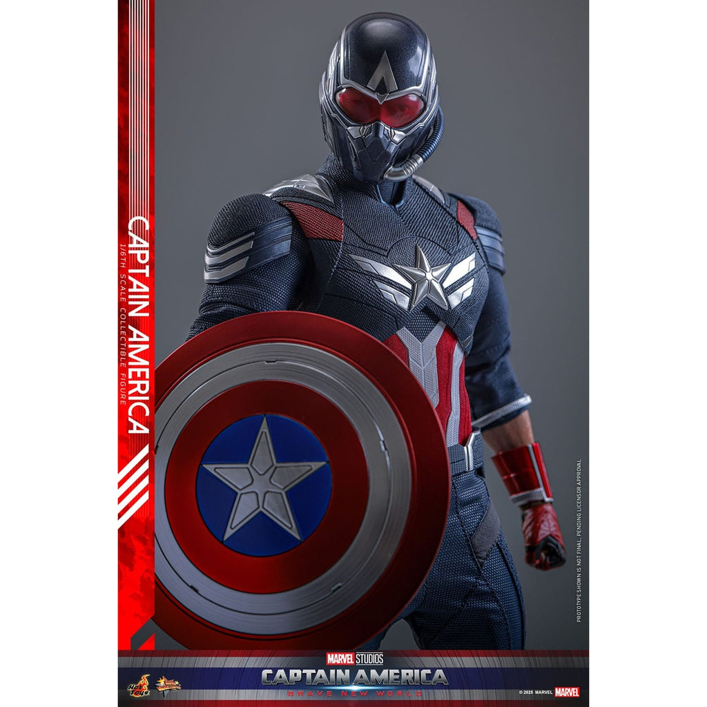 Imagen del producto Captain America: Brave New World - Figura de acción Captain America Masterpiece 1:6