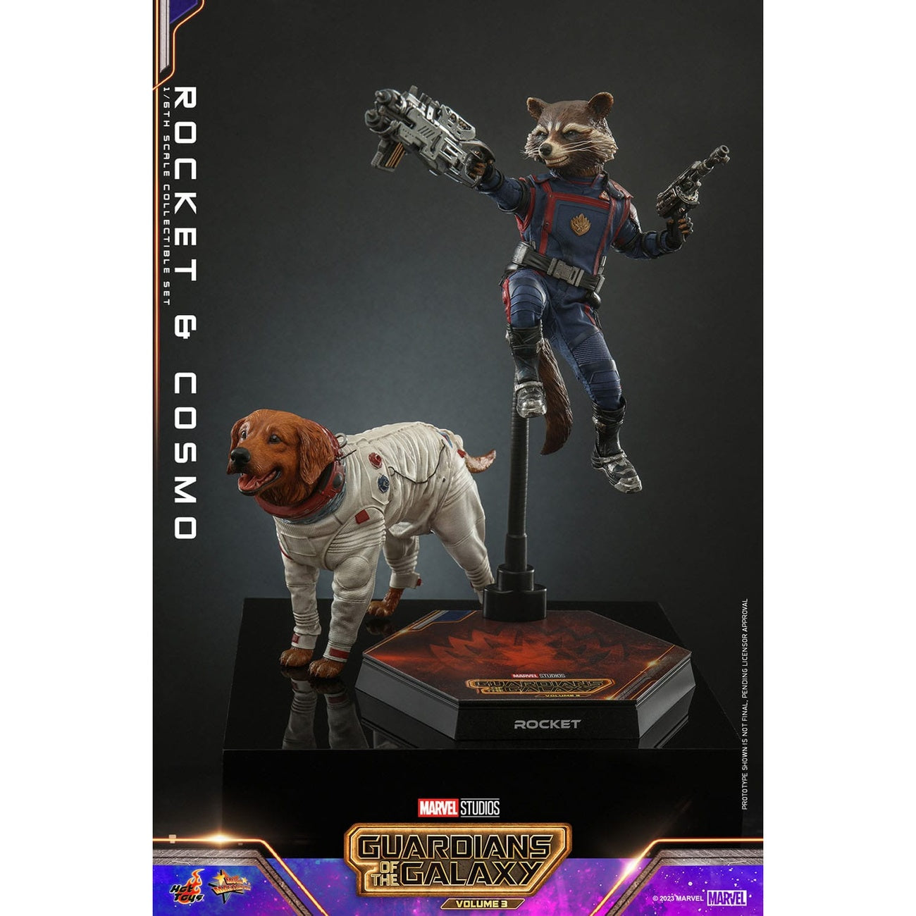 Product image Guardians of the Galaxy – Rocket & Cosmo Masterpiece 1:6 Action Figures