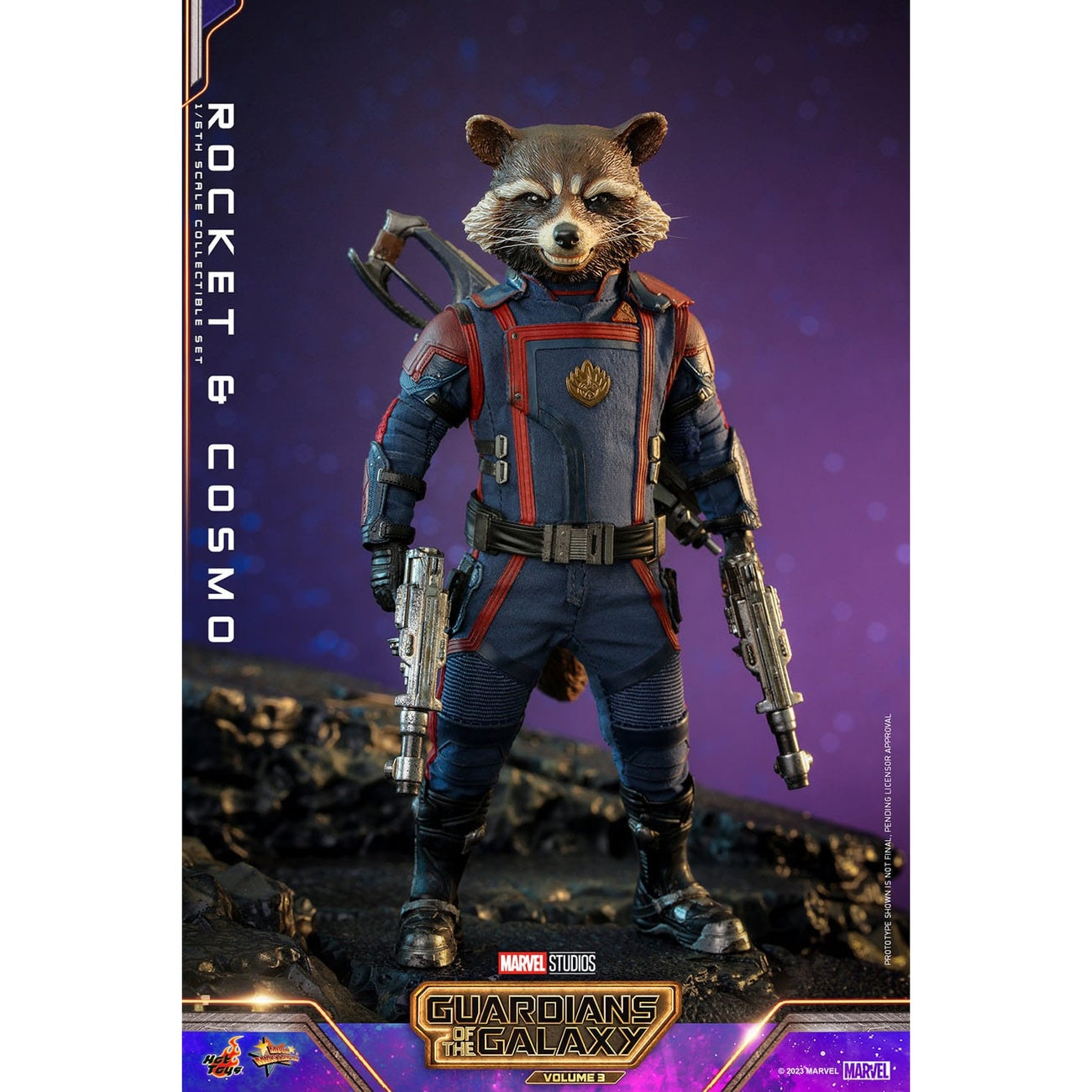 Product image Guardians of the Galaxy – Rocket & Cosmo Masterpiece 1:6 Action Figures