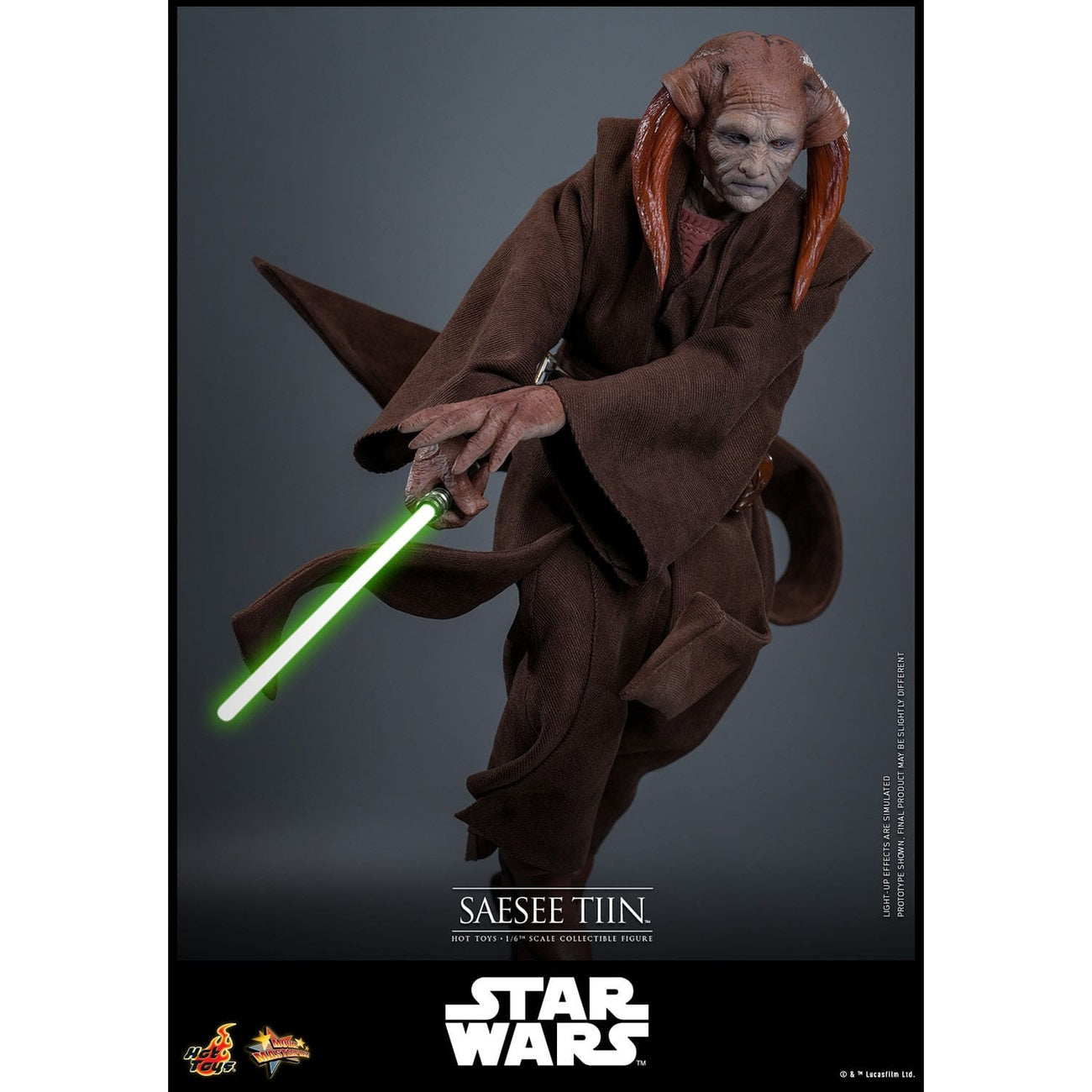 Imagen del producto Star Wars Episodio III: La venganza de los Sith - Saesee Tiin figura de acción Masterpiece 1:6