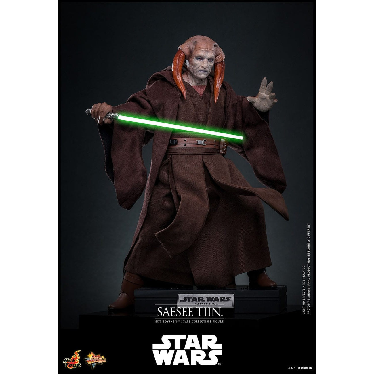 Imagen del producto Star Wars Episodio III: La venganza de los Sith - Saesee Tiin figura de acción Masterpiece 1:6