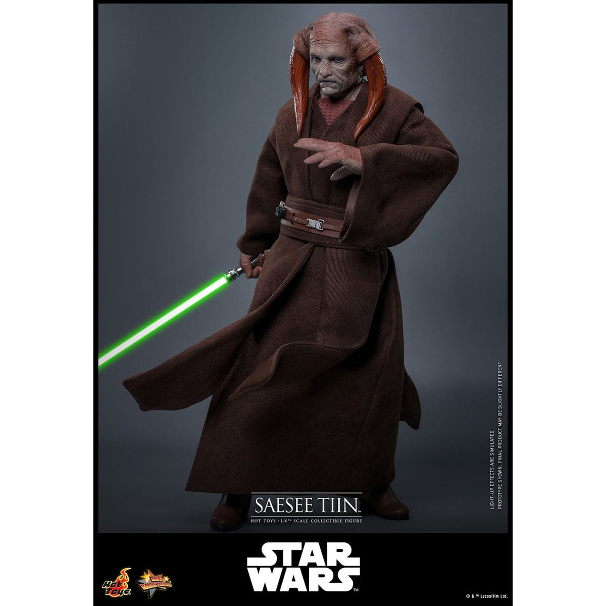 Imagen del producto Star Wars Episodio III: La venganza de los Sith - Saesee Tiin figura de acción Masterpiece 1:6