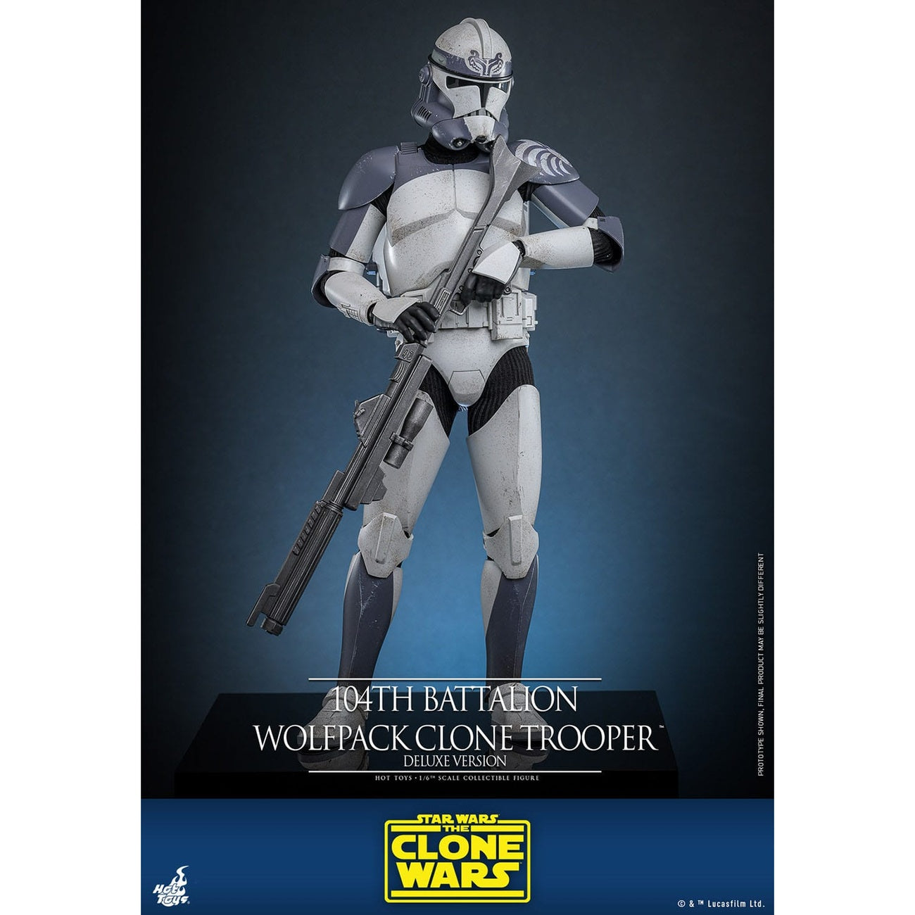 Product image Star Wars: The Clone Wars - 104th Battalion Wolfpack Clone Trooper 1:6 Scale Action Figure