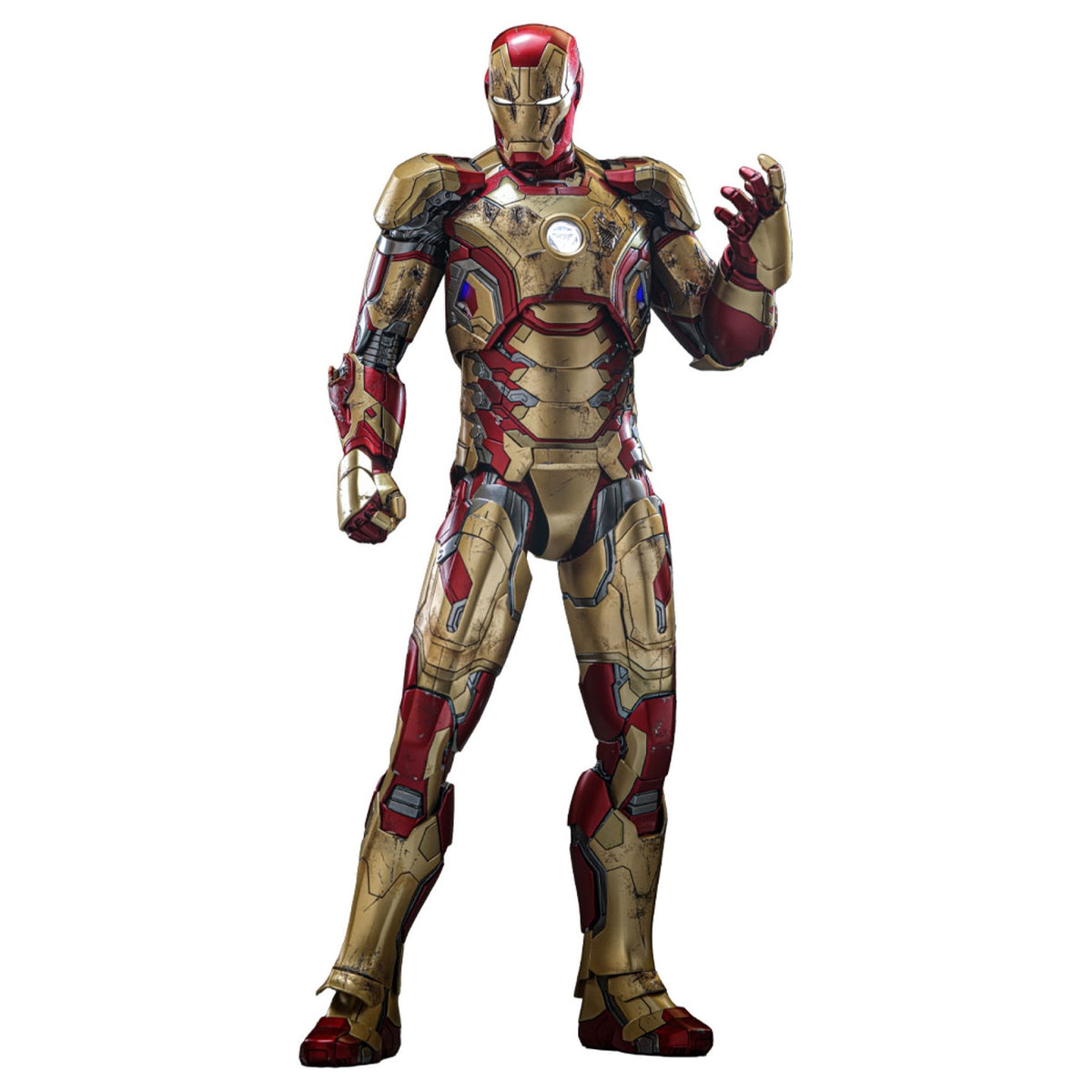 Imagen del producto Iron Man 3 - Figura de acción Diecast Masterpiece Iron Man Mark XLII 1:6 Deluxe