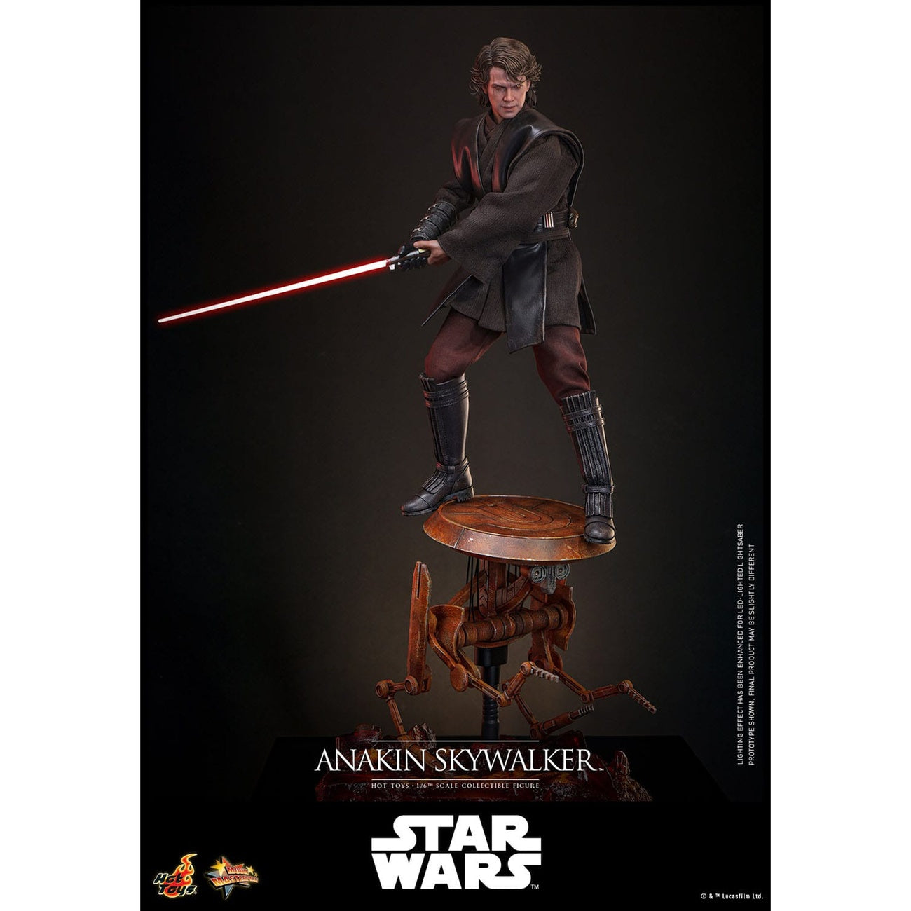 Imagen del producto Star Wars Episodio III: La venganza de los Sith - Anakin Skywalker figura de acción Masterpiece 1:6