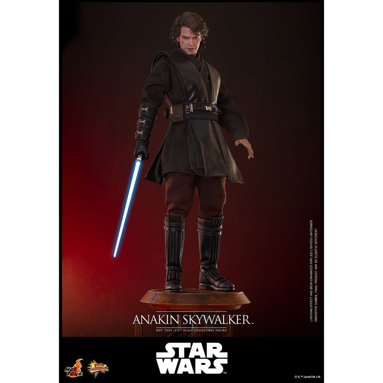 Imagen del producto Star Wars Episodio III: La venganza de los Sith - Anakin Skywalker figura de acción Masterpiece 1:6