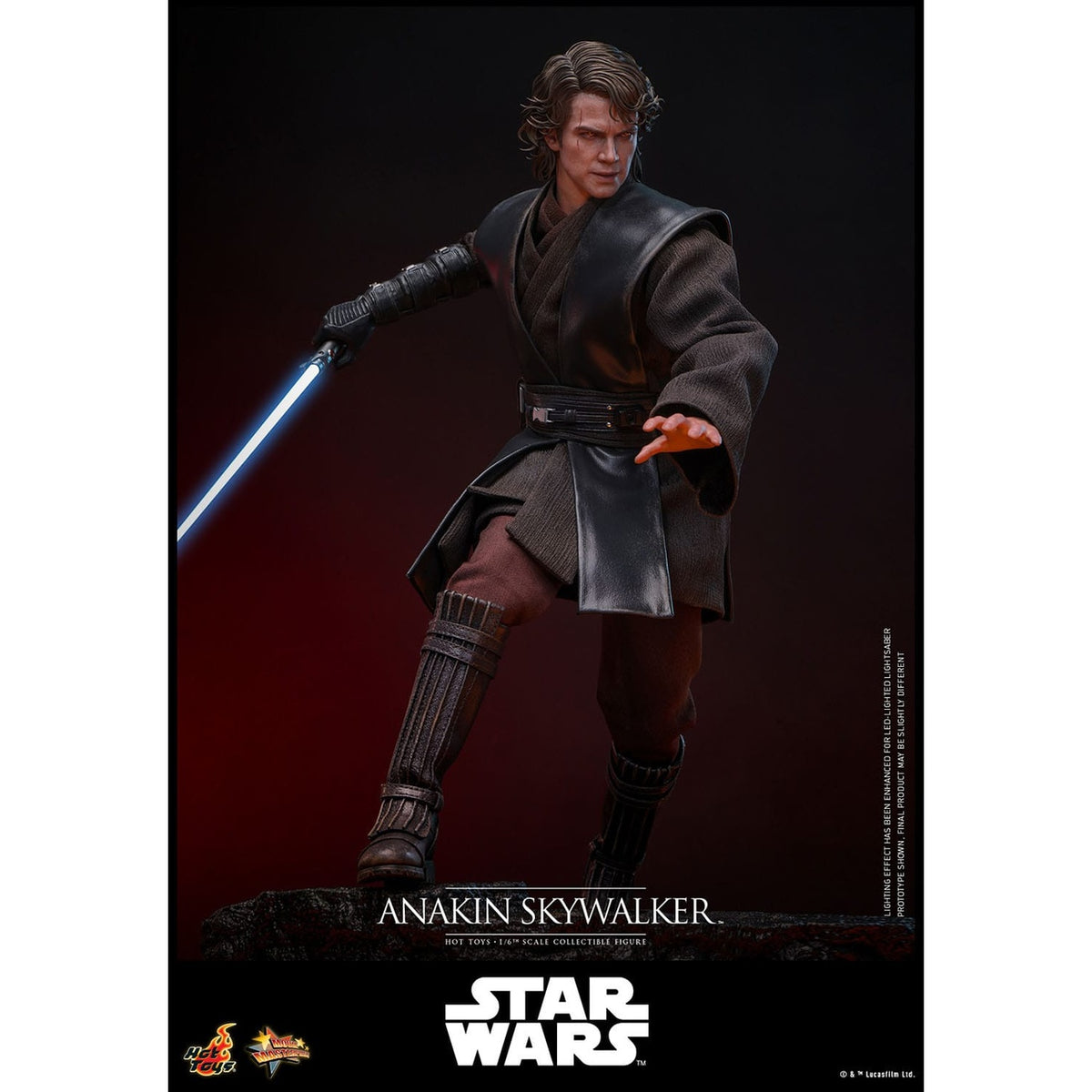 Imagen del producto Star Wars Episodio III: La venganza de los Sith - Anakin Skywalker figura de acción Masterpiece 1:6
