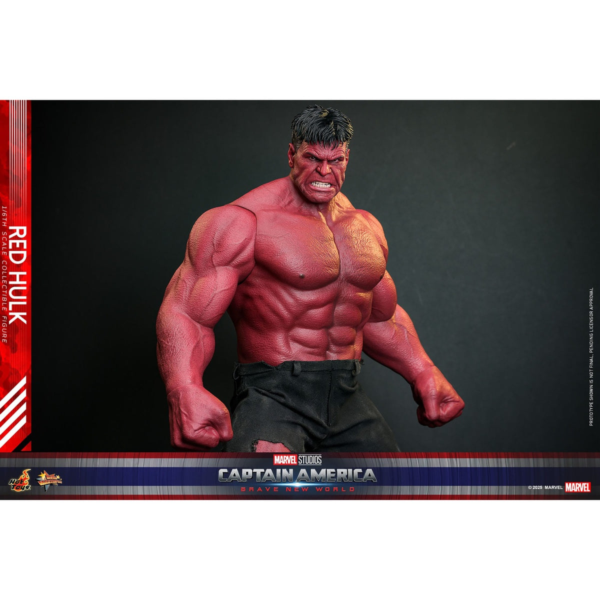 Imagen del producto Captain America: Brave New World - Figura de acción Red Hulk Masterpiece 1:6