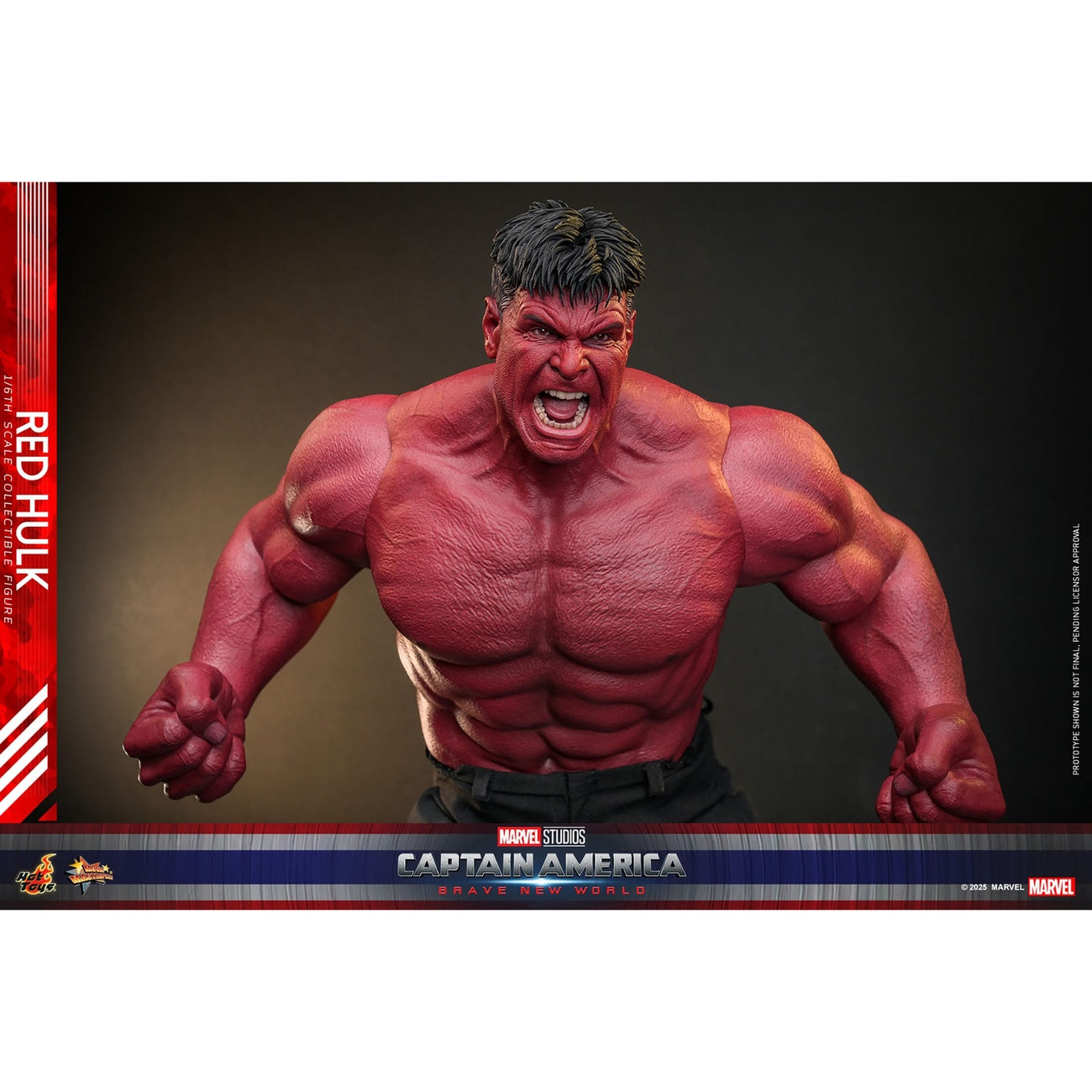 Imagen del producto Captain America: Brave New World - Figura de acción Red Hulk Masterpiece 1:6