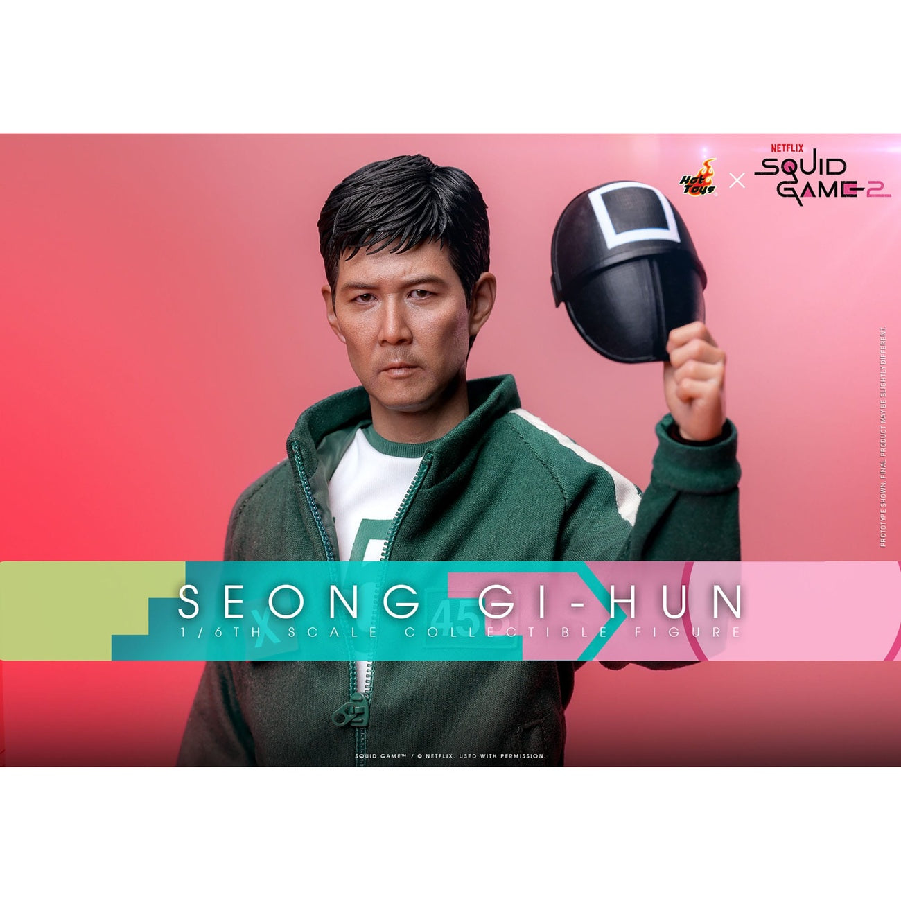 Imagen del producto Squid Game 2 - Figura de acción Seong Gi-hun 1:6