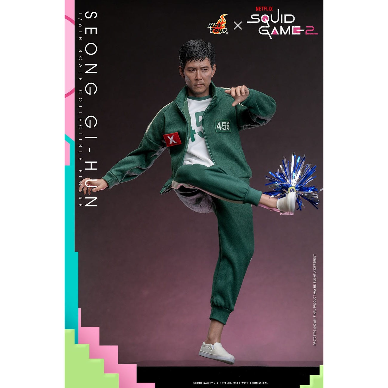 Imagen del producto Squid Game 2 - Figura de acción Seong Gi-hun 1:6