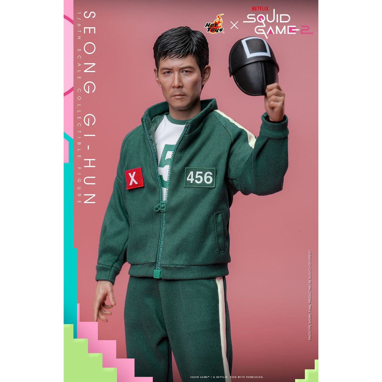 Imagen del producto Squid Game 2 - Figura de acción Seong Gi-hun 1:6