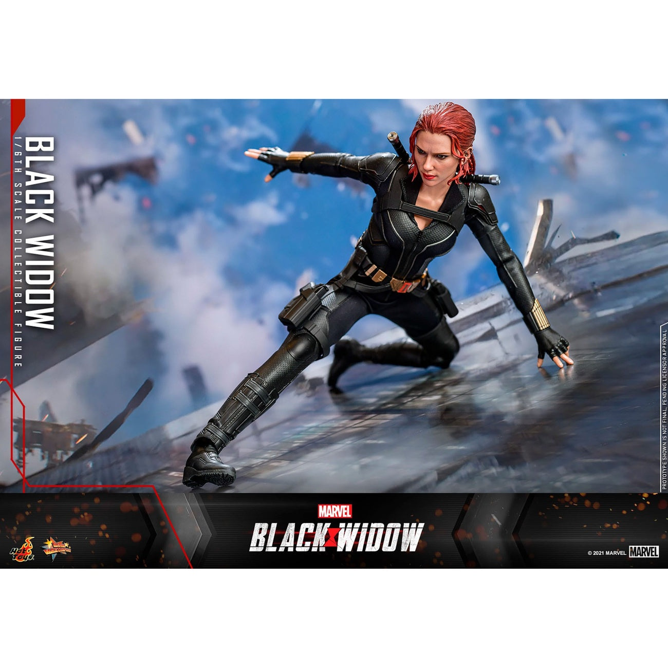 Imagen del producto Figura de acción Black Widow Masterpiece 1:6 Edición Especial - Black Widow