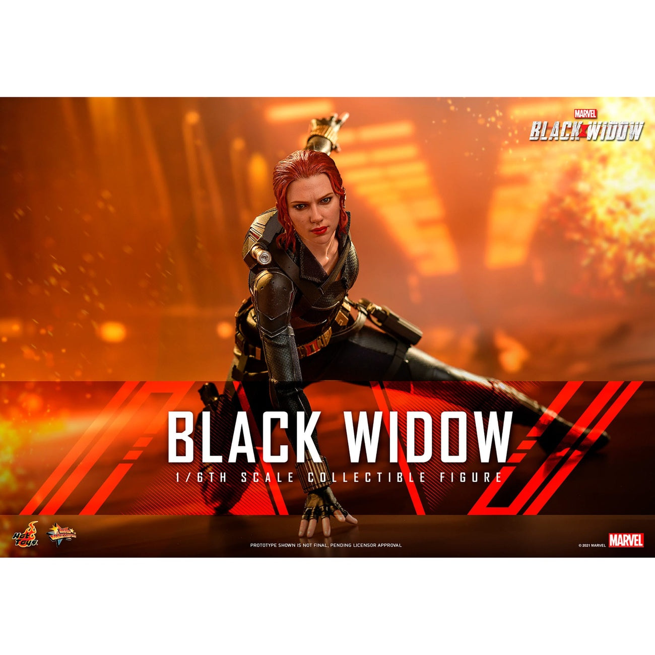 Imagen del producto Figura de acción Black Widow Masterpiece 1:6 Edición Especial - Black Widow