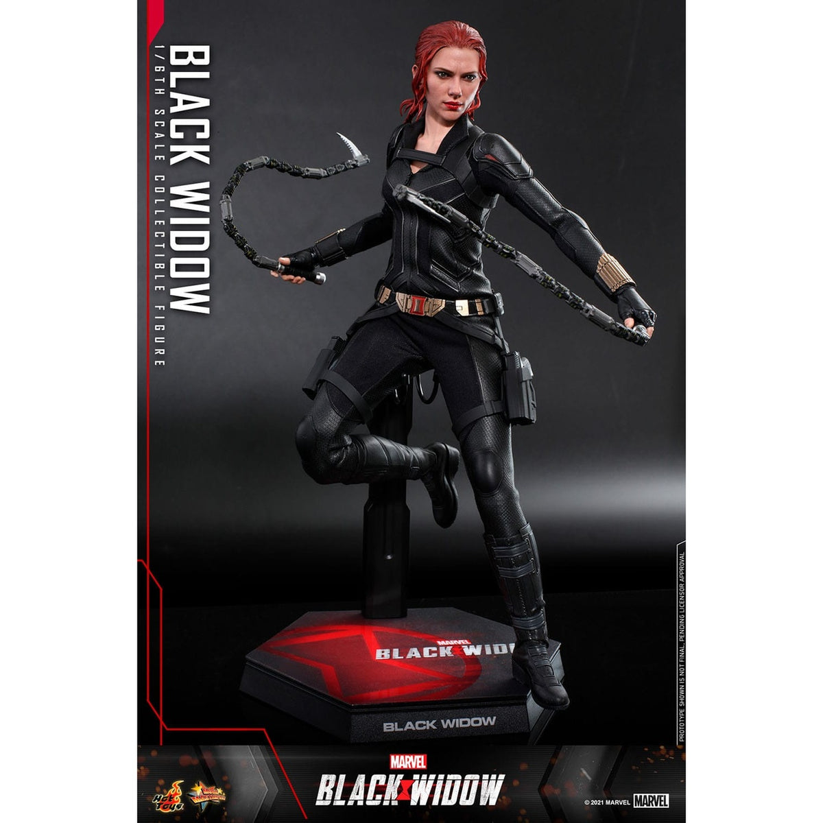 Imagen del producto Figura de acción Black Widow Masterpiece 1:6 Edición Especial - Black Widow