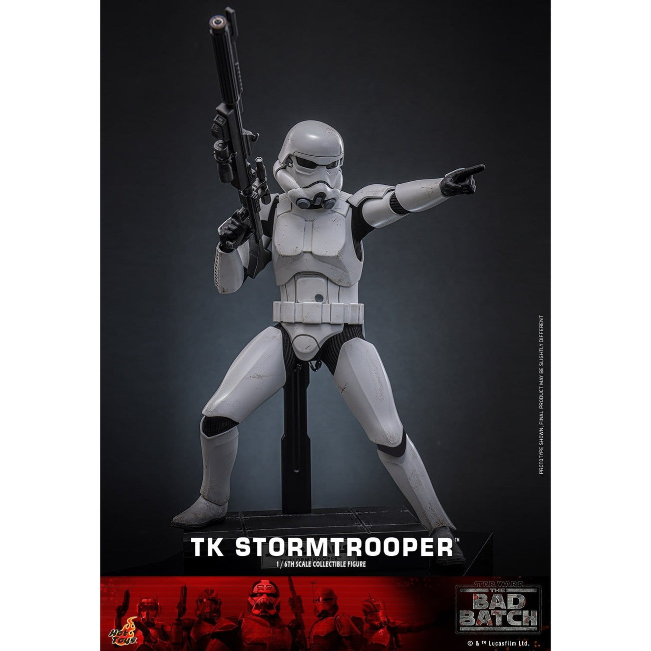 Imagen del producto Star Wars: The Bad Batch - Figura de acción TK Stormtrooper 1:6
