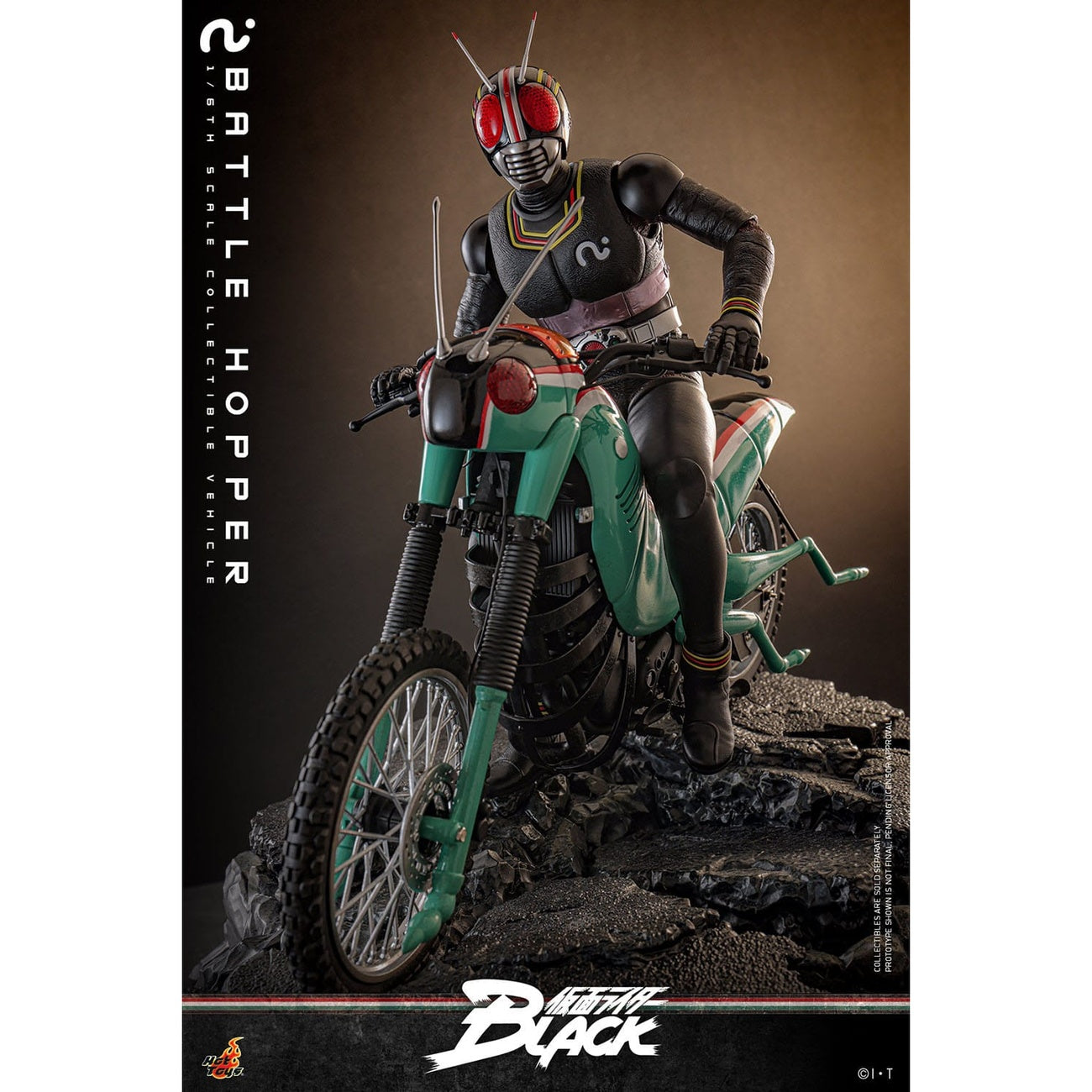 Imagen del producto Kamen Rider Black - Figura vehículo Battle Hopper 1:6
