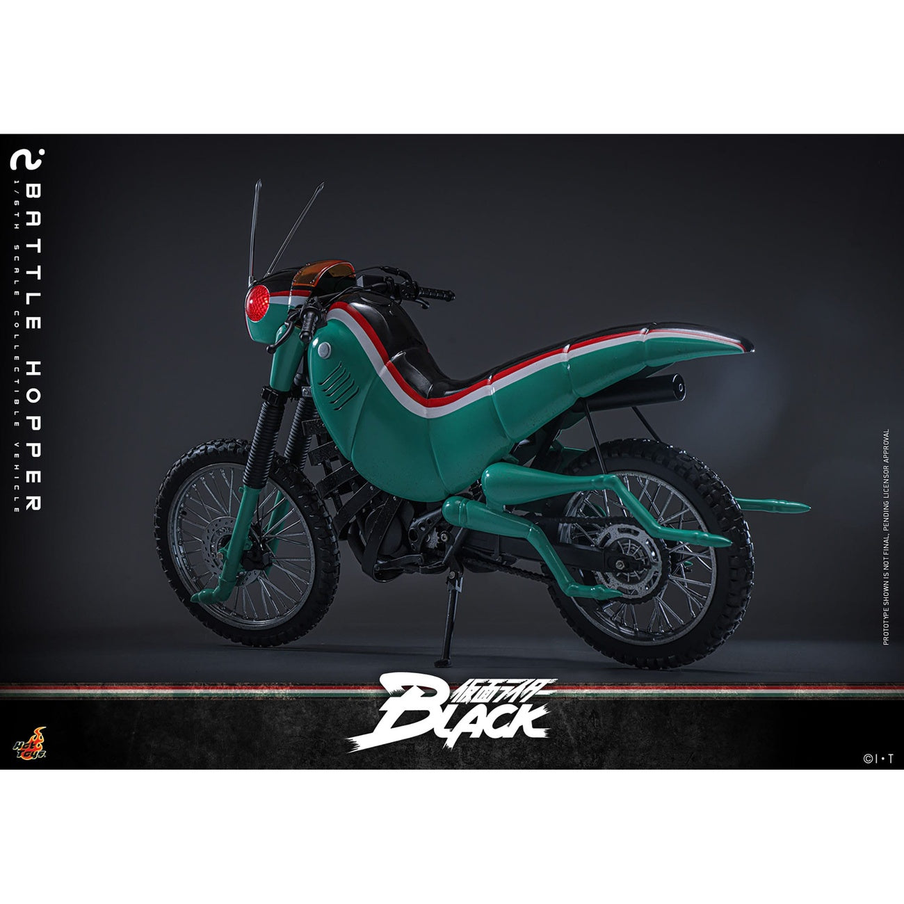 Imagen del producto Kamen Rider Black - Figura vehículo Battle Hopper 1:6