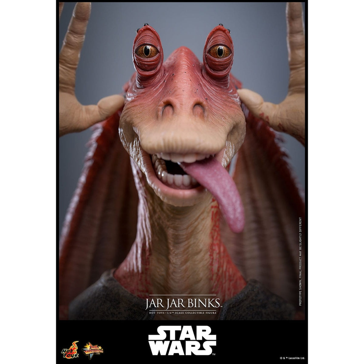 Imagen del producto Star Wars - Figura de acción de Jar Jar Binks 1:6