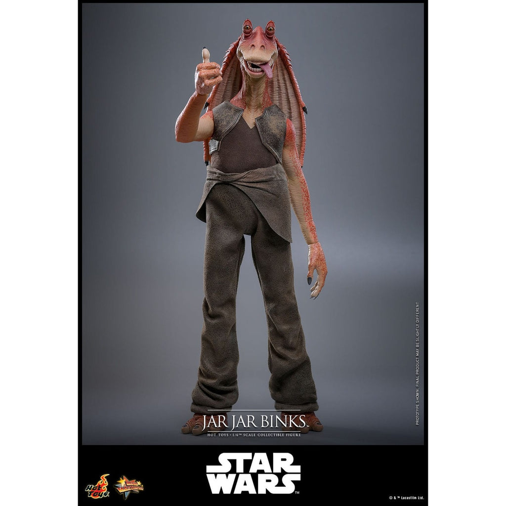 Imagen del producto Star Wars - Figura de acción de Jar Jar Binks 1:6