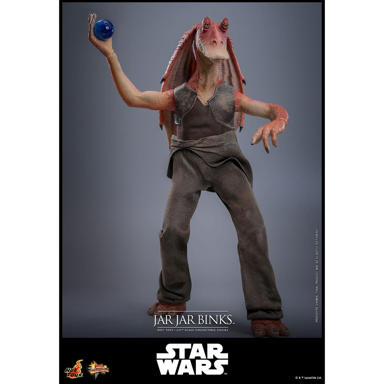 Imagen del producto Star Wars - Figura de acción de Jar Jar Binks 1:6