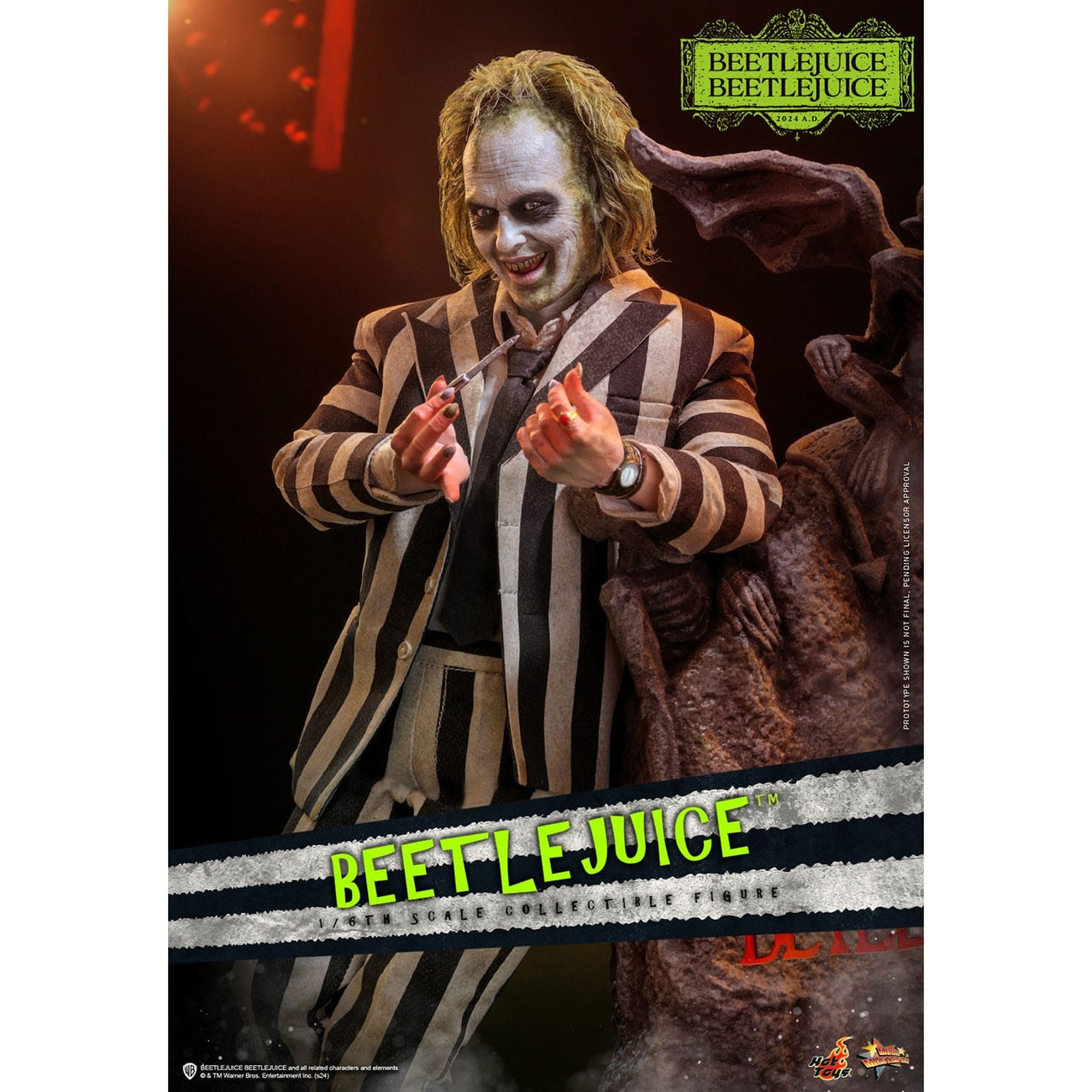 Imagen del producto Beetlejuice figura de acción Masterpiece 1:6 - Beetlejuice