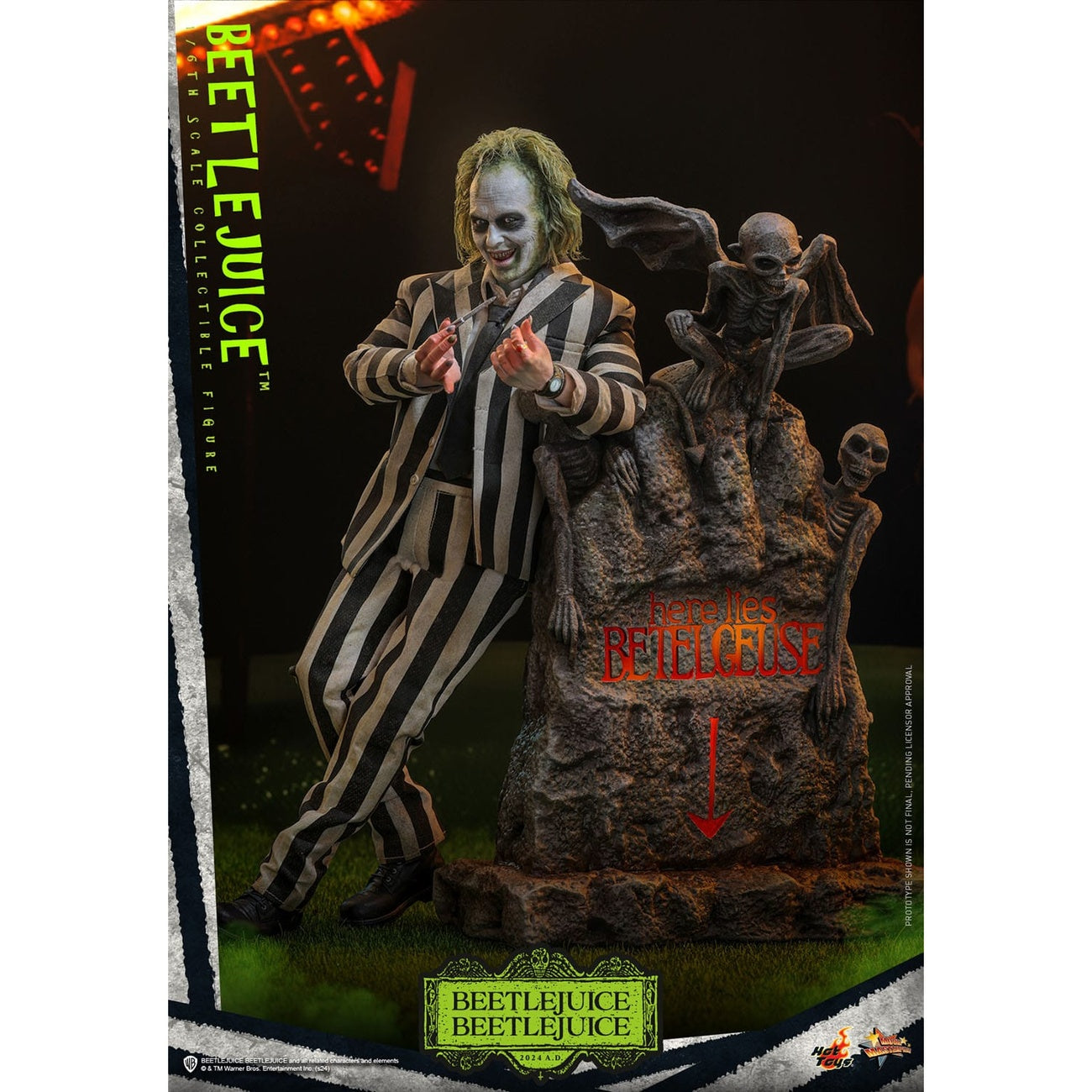Imagen del producto Beetlejuice figura de acción Masterpiece 1:6 - Beetlejuice