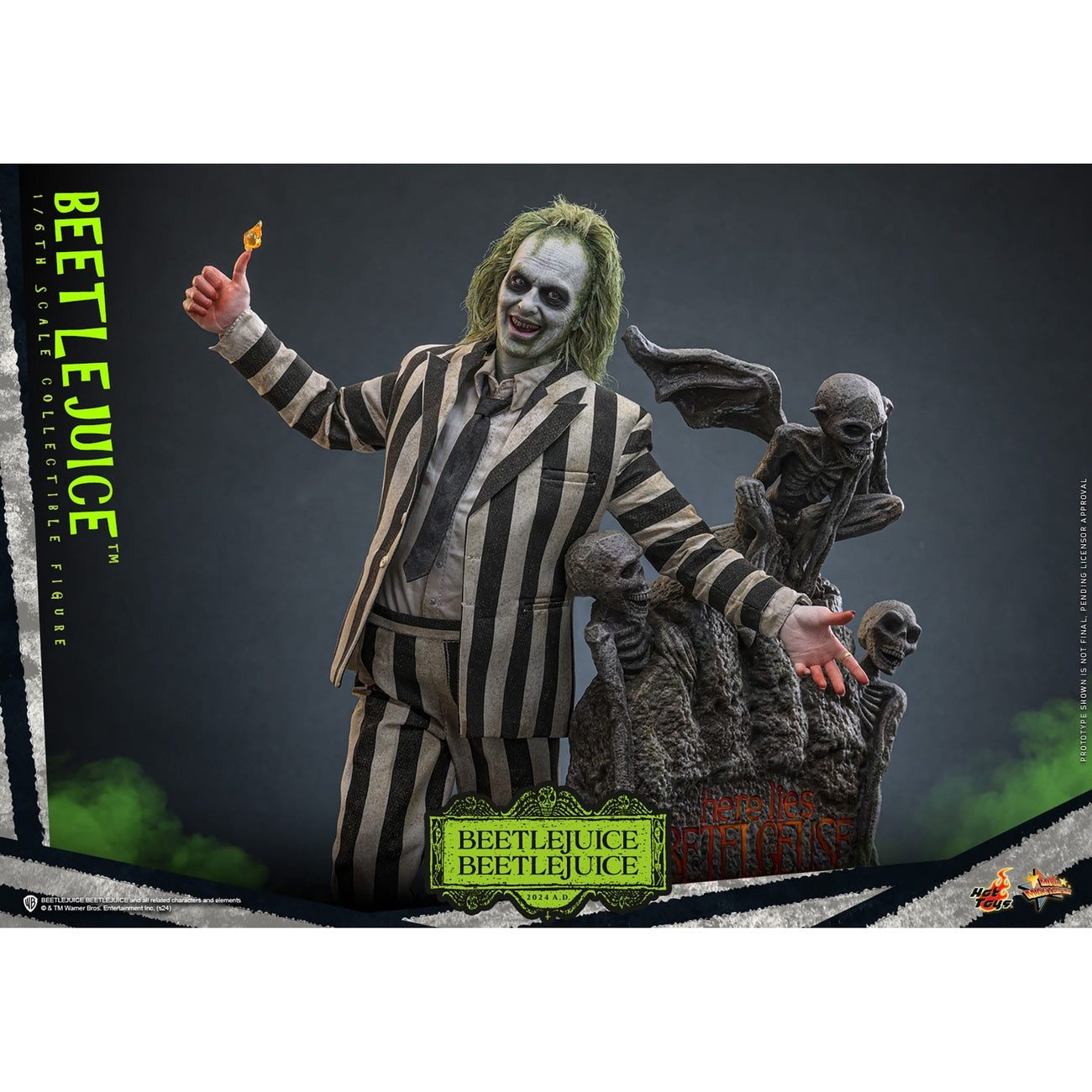 Imagen del producto Beetlejuice figura de acción Masterpiece 1:6 - Beetlejuice