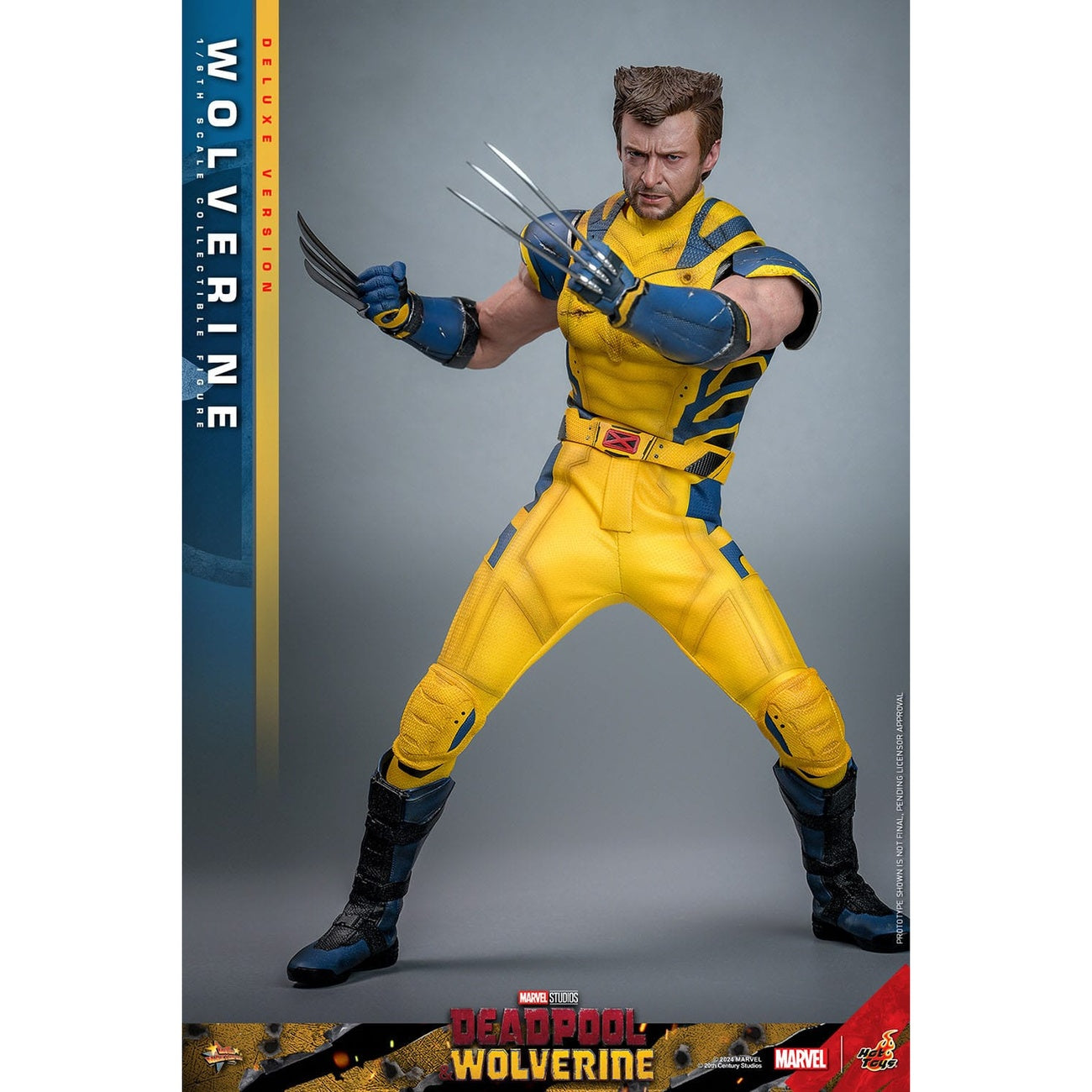 Imagen del producto Figura de acción Wolverine Masterpiece 1:6 Versión Deluxe - Deadpool & Wolverine