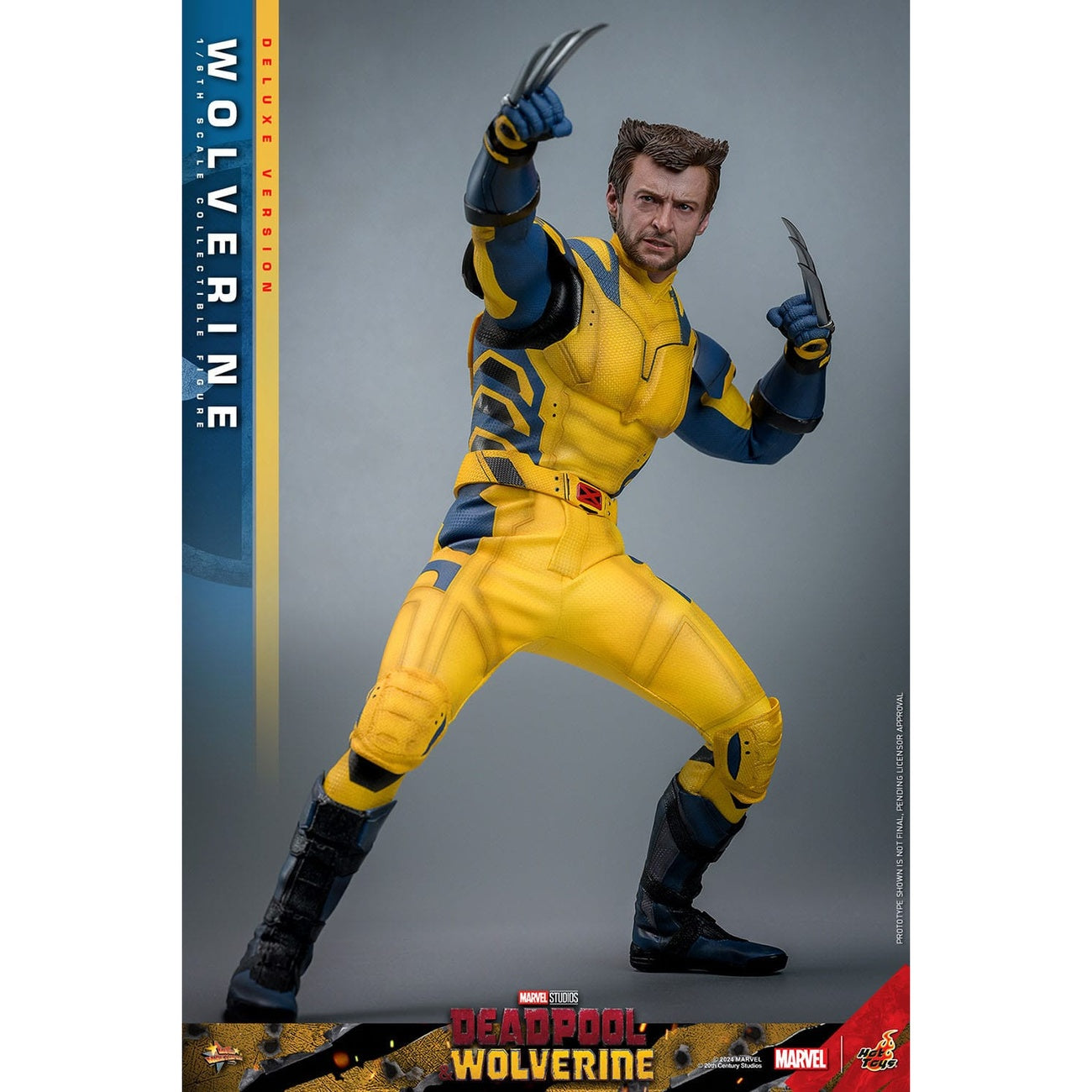 Imagen del producto Figura de acción Wolverine Masterpiece 1:6 Versión Deluxe - Deadpool & Wolverine