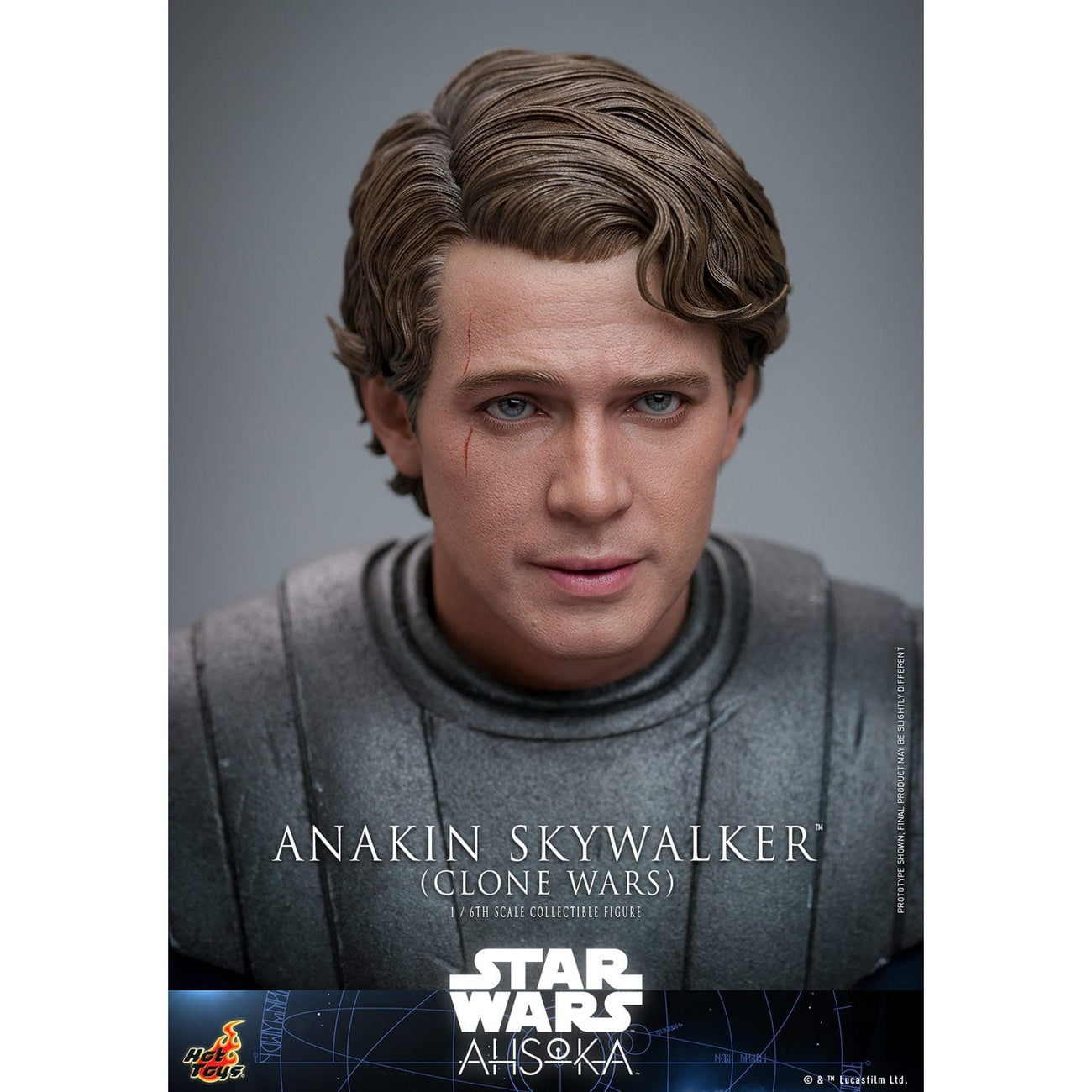 Imagen del producto Star Wars: The Clone Wars - Figura de acción de Anakin Skywalker escala 1:6