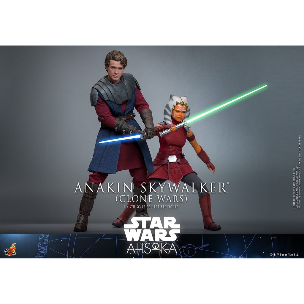 Imagen del producto Star Wars: The Clone Wars - Figura de acción de Anakin Skywalker escala 1:6