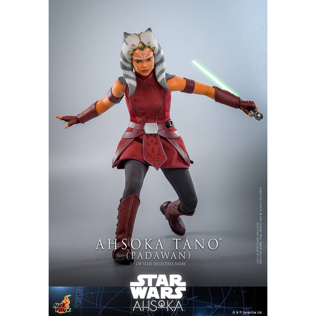 Imagen del producto Figura de acción Ahsoka Tano (Padawan) 1:6 - Star Wars: Ahsoka