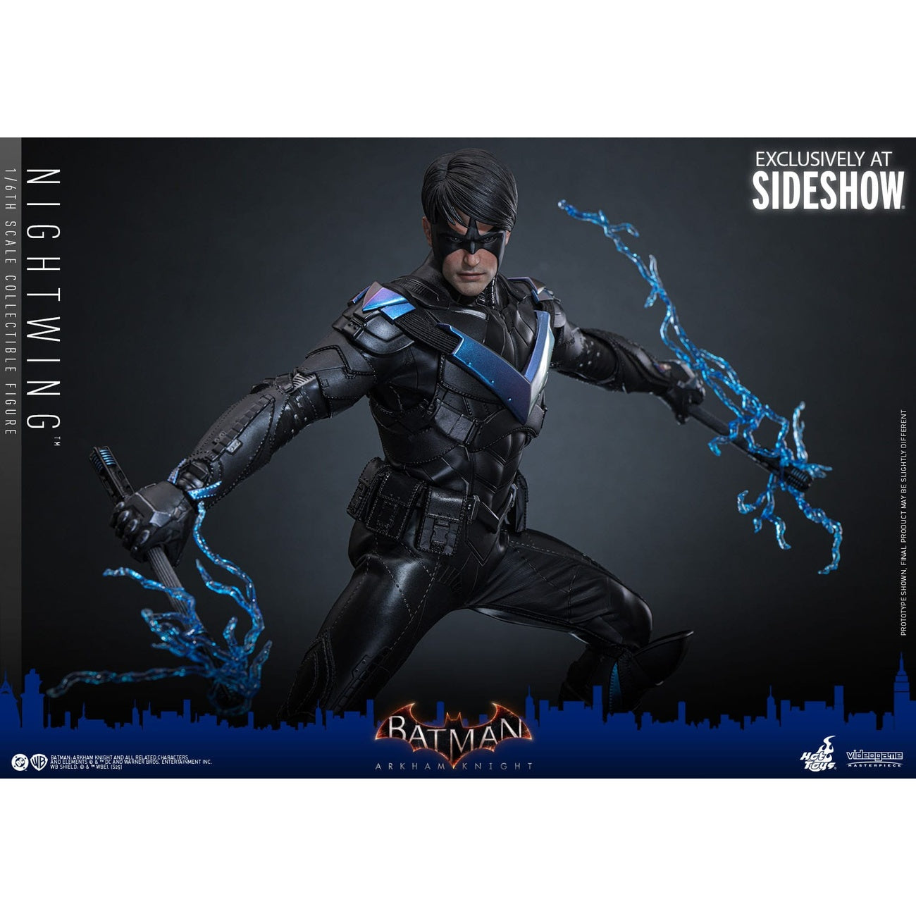 Imagen del producto Batman Arkham Knight - Figura de acción Nightwing Masterpiece 1:6