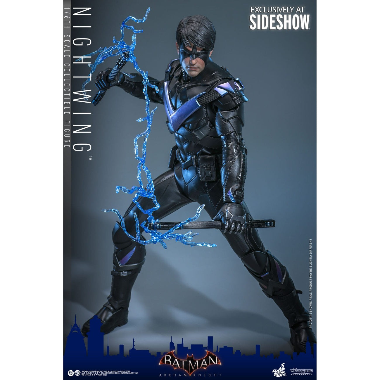 Imagen del producto Batman Arkham Knight - Figura de acción Nightwing Masterpiece 1:6