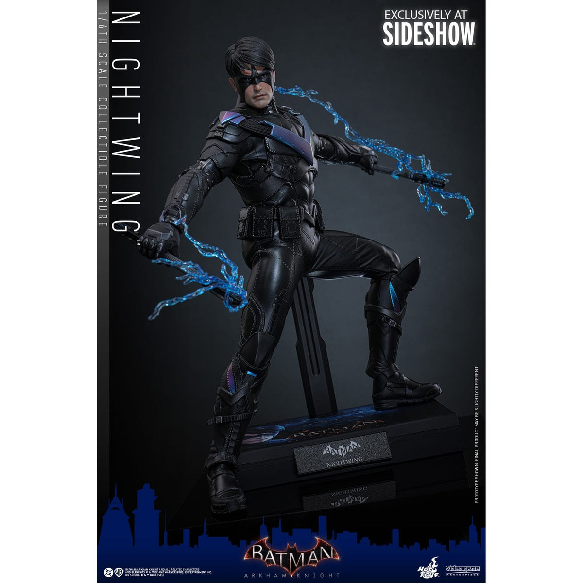 Imagen del producto Batman Arkham Knight - Figura de acción Nightwing Masterpiece 1:6