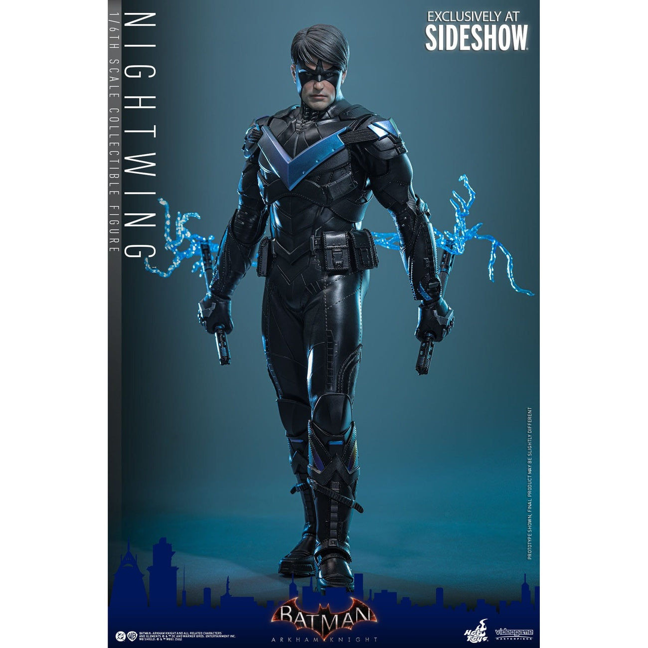 Imagen del producto Batman Arkham Knight - Figura de acción Nightwing Masterpiece 1:6